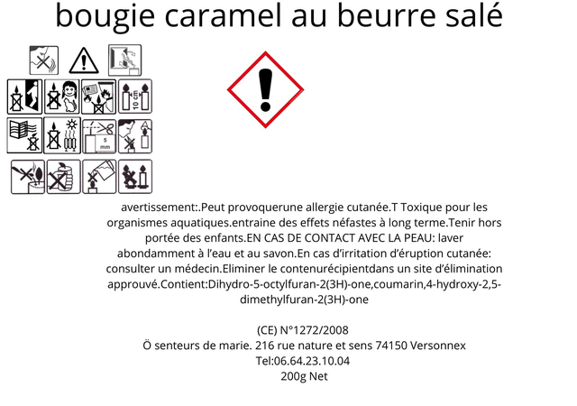 CARAMEL AU BEURRE SALÉ